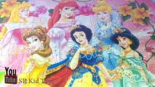 Disney PRINCESS Puzzle Games Jigsaw Ravensburger Rompecabezas Kids Toys Learning videos screenshot 3