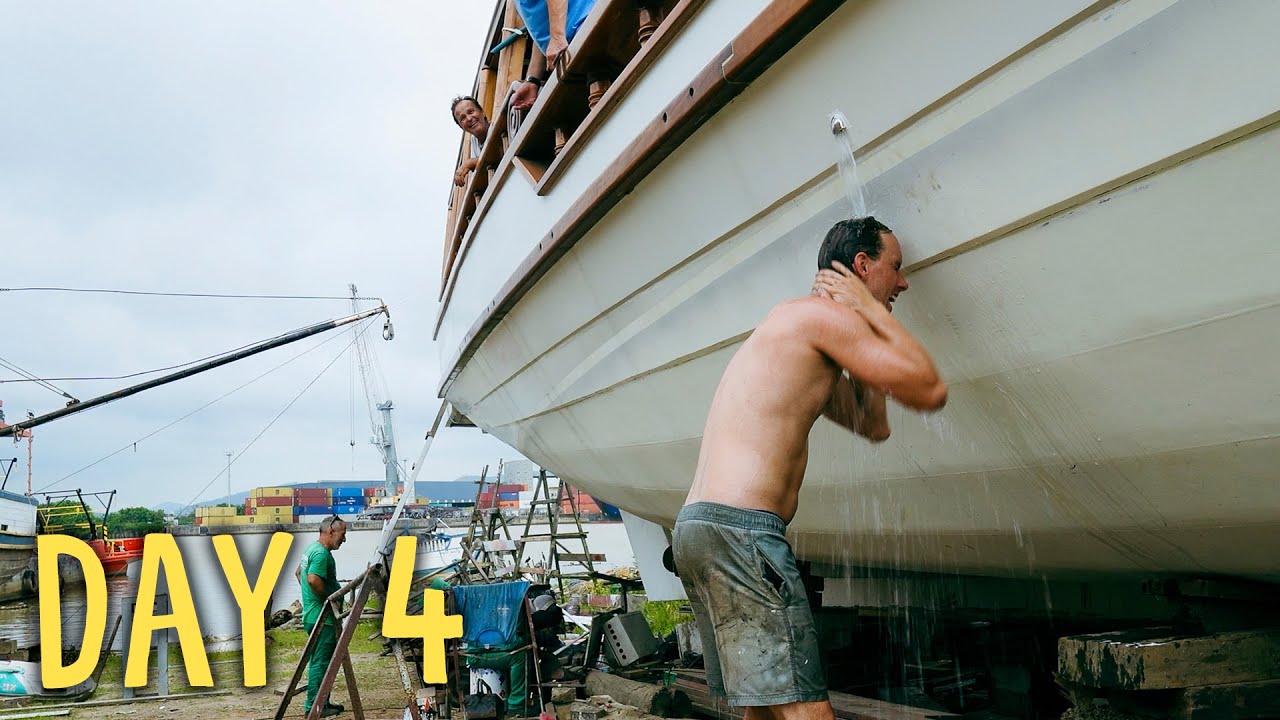 Wooden sailboat refit: That's not what a through hull is for! — Sailing Yabá 172