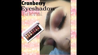 Cranberry eyeshadow tutorial(EASY) !! #makeuptutorial #eyeshadowtutorial #anastasiabeverilyhills