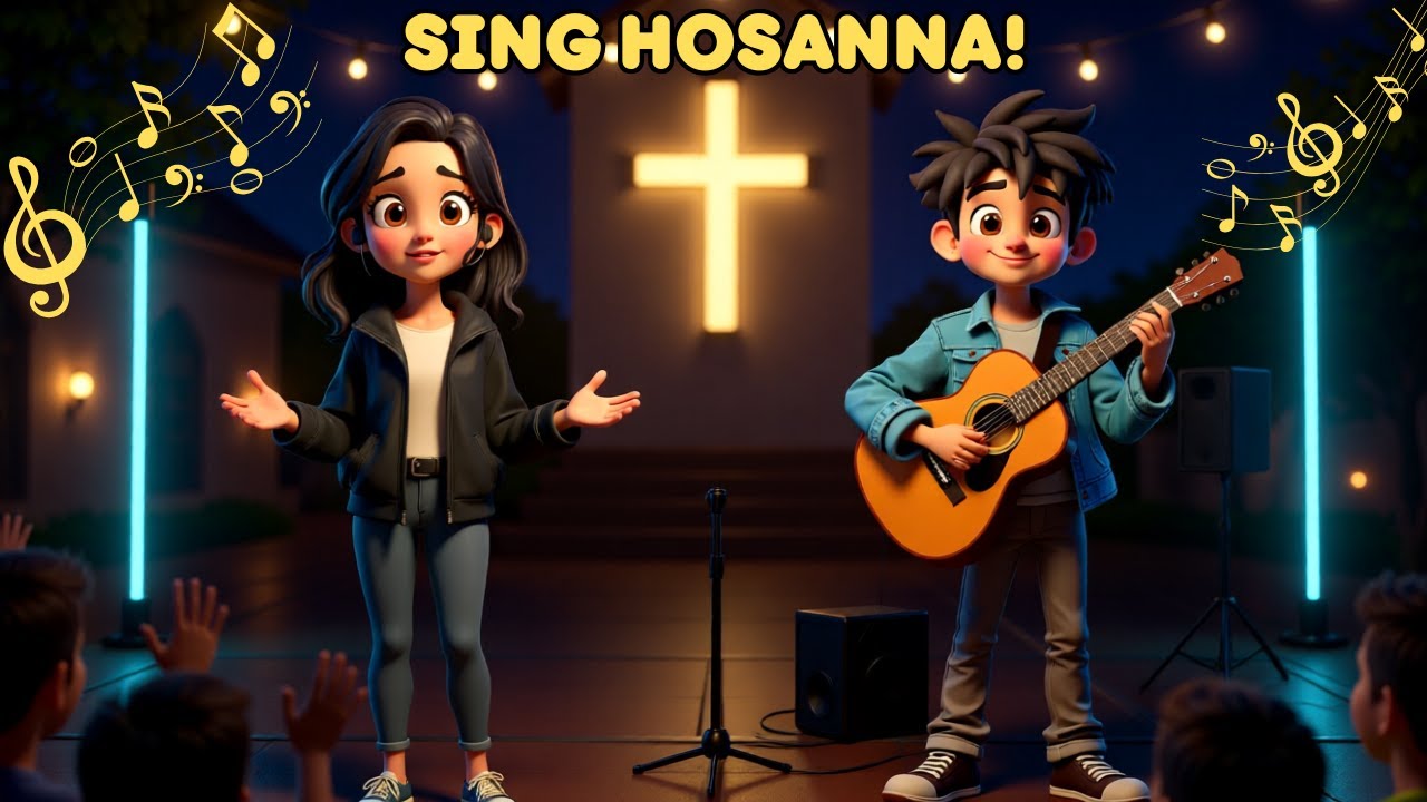 Sing Hosanna! | Christian Song for Kids | Bible Worship Fun & Learning ...