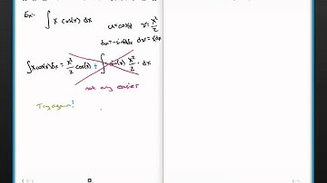 8.1 - Integration by Parts