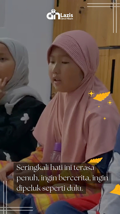 Sayangi dan berikan kasih sayang kepada anak yatim #lazisdarulhikam #anakyatim #berbagi
