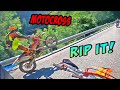 Riding Dirt Bikes In Hills - KTM EXC 250 Motocross Enduro