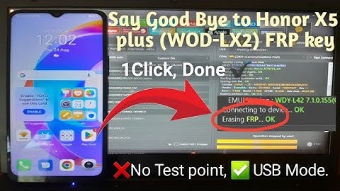🔥 New,huawei honor x5 plus frp bypass unlock tool