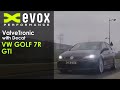 EVOX /// Valvetronic RACE Mufflers with Decat VW Golf 7 GTI
