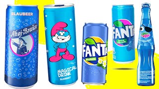 Blaue Getränke Im Test Welcher Ist Wirklich Blau? Fanta Smurfs Ahoi Brause