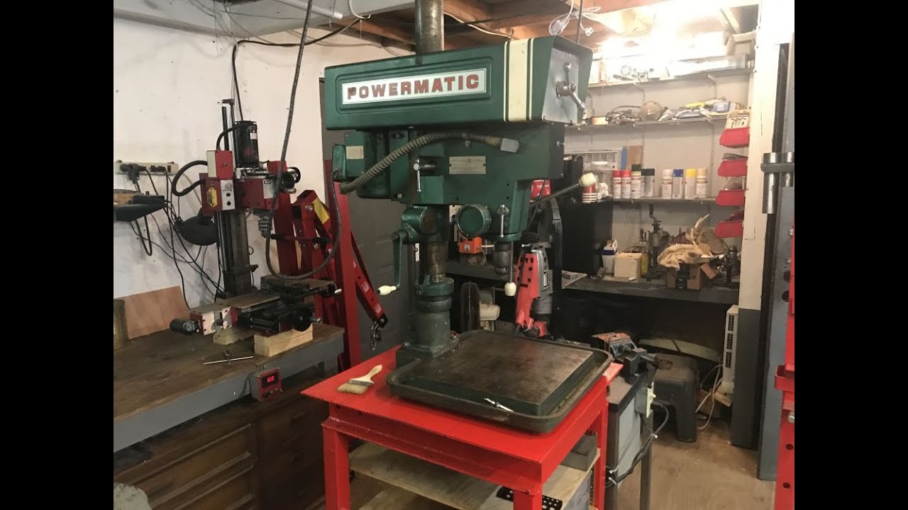 Powermatic 1150A Drill Press Introduction, Overview, & Minor Fix YouTube