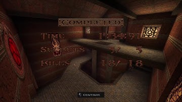 Quake Remastered: E1M5 Gloom Keep 1m 34s 910ms 100% Easy