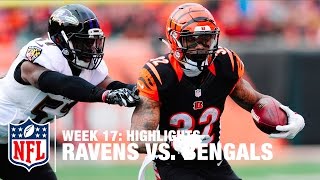 Ravens vs. Bengals | Week 17 Highlights | NFL