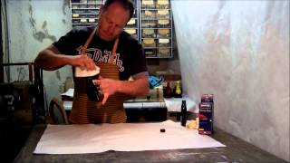 Entretien du cuir vernis - YouTube