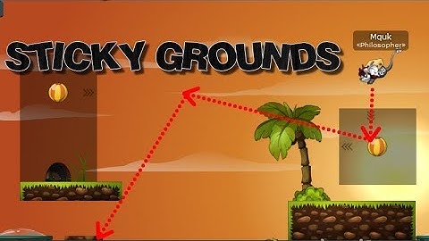 Transformice - How to make a sticky ground