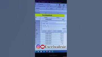 Excel Tips And Tricks #excelwalesir #ytvideoshorts #excel #exceltricks #shortvideo #viralvideo
