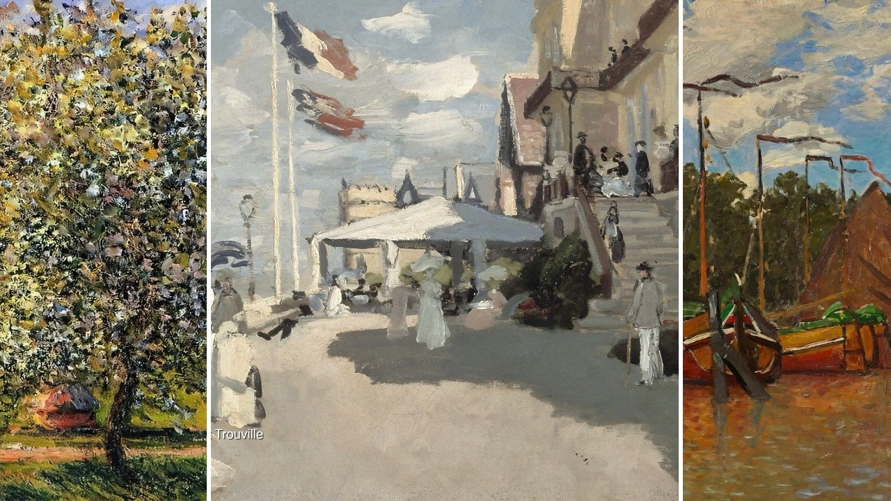 Claude Monet TV — Silent Art Gallery · September 3 Night | The Hotel des Roches Noire… & others