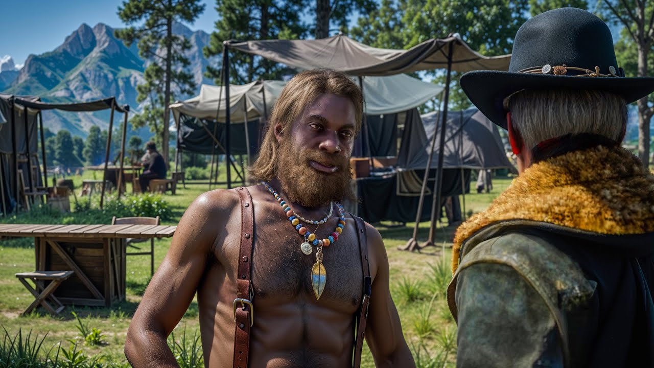 Arthur in black & makes this scene even funnier & Scene conversion ...
