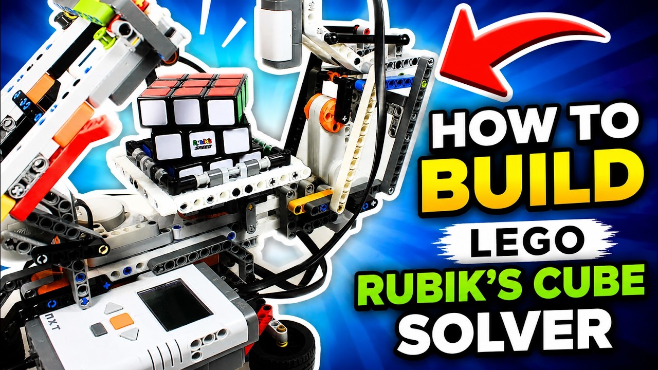 how to build a lego rubik's cube solver - YouTube