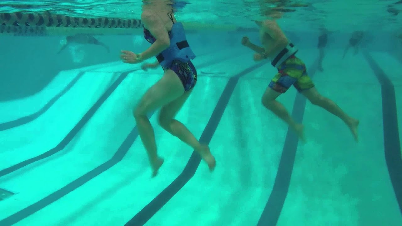 Aqua Fitness Wave Running With The Alaska Club YouTube