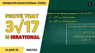 How to prove a number is Irrational Number - 3 Marker Question | Real Numbers | CBSE Class 10 Boards