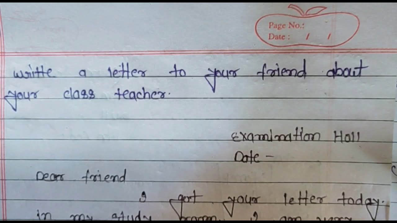 english me letter kaise likheenglish me letter kaise likhe class 10