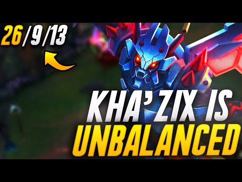 HOW TO *DESTROY* EVERY GAME WITH KHA'ZIX *26 KILLS* THE BEST KHA'ZIX GUIDE - League of Legends - HOW TO *DESTROY* EVERY GAME WITH KHA'ZIX *26 KILLS* THE BEST KHA'ZIX GUIDE - League of Legends