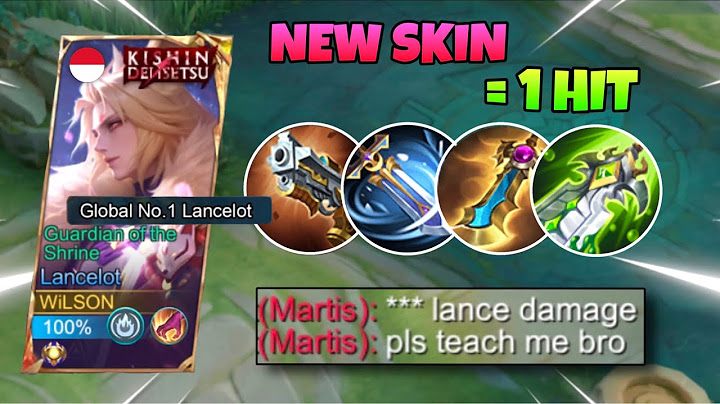 LANCELOT "KISHIN DENSETSU" + NEW 1 SHOT BUILD 2025 = ??? (BEST SKIN EVER!!🔥)
