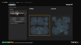 UV EDIT PRO 02 — UV Maps | Copy, Swap, Transfer & Generate Lightmap UVs in Blender