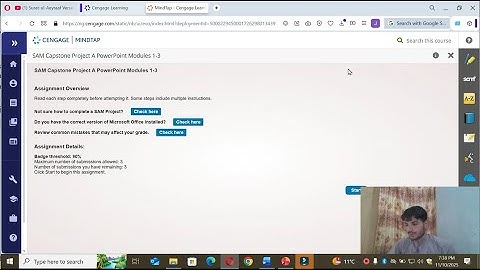 Shelly Cashman PowerPoint 365 | Modules 1-3: SAM Capstone Project A