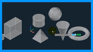 Autocad - 1/7 Iniciación 3D, básico 3D; Espacio modelado 3D, órbita, vistas, estilos 3D. Tutorial HD