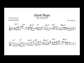 John Coltrane  ̈Giant Steps ̈ - Tenor Sax Solo (Transcription C)