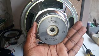 bass test for speaker sharp 8in subwoofer #bassboosted #tutorial