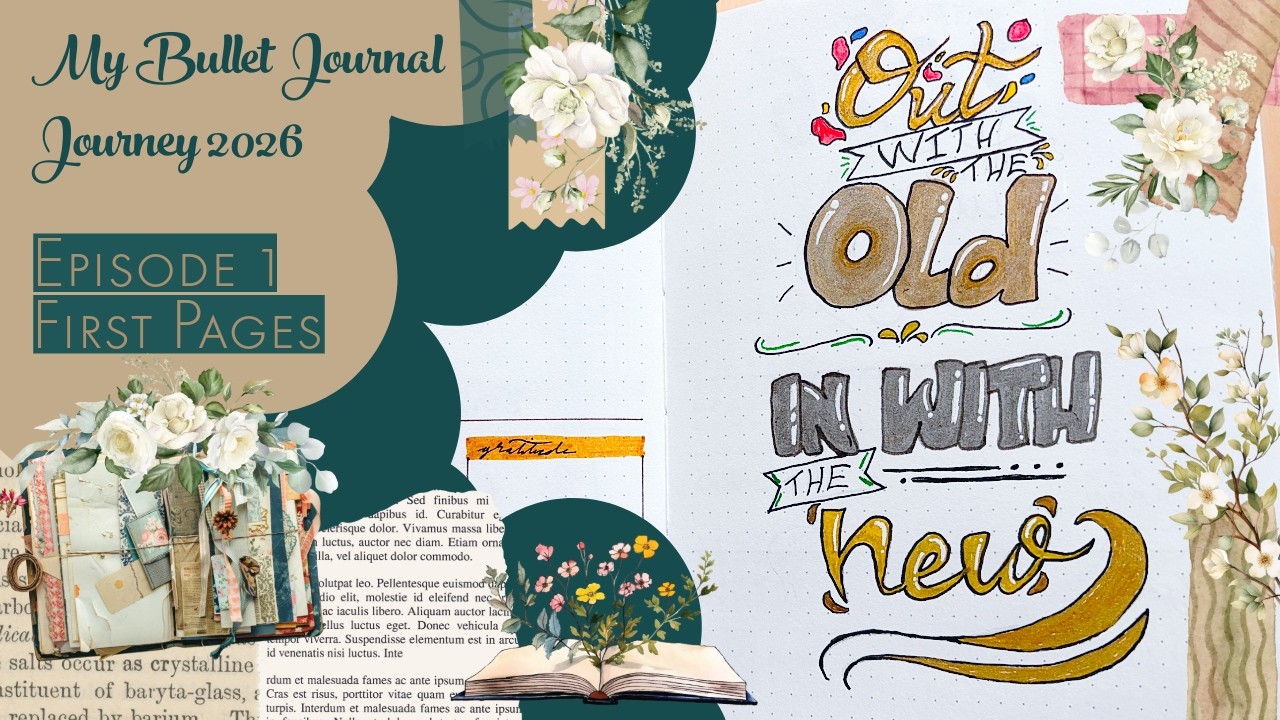 My Bullet Journal Journey | 2026 | First Pages