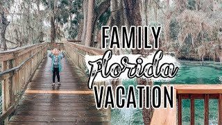 WE WENT TO SEE THE MANATEES! | Florida Family Vacation 2020