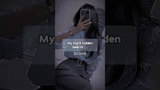Famous My 5 hidden talents....💌|| #shorts #prettyshiny #aesthetic #fypviralシ #trending Profile