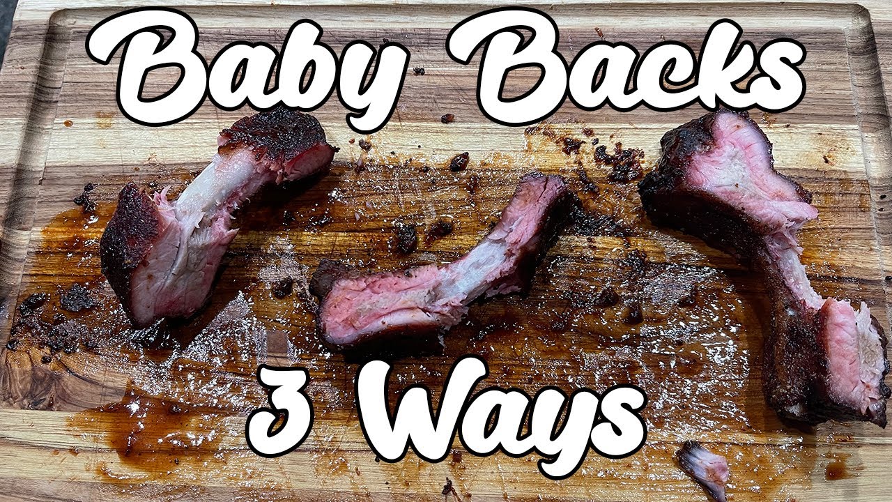 Baby Back Ribs 3 ways Unwrapped on the Big Phil's Offset Smoker YouTube