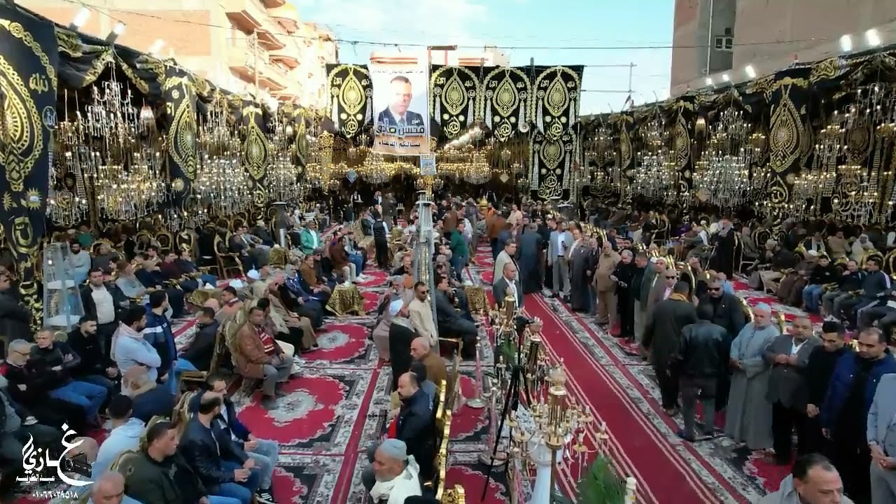 الشيخ محمود الشحات ربع العصرليله تكريم رجل الاعمال الحاج محسن صادق مدينه السنبلاوين الجمعه 21/2/2025