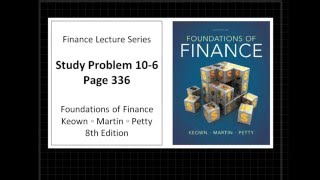 Chapter 10 Study Problem 10-6