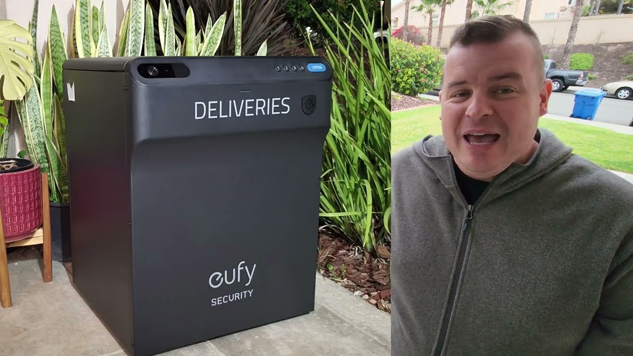 Eufy SmartDrop Review Secure Smart Delivery Box YouTube