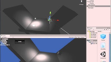 Hover on virtual gravity. Unity3D