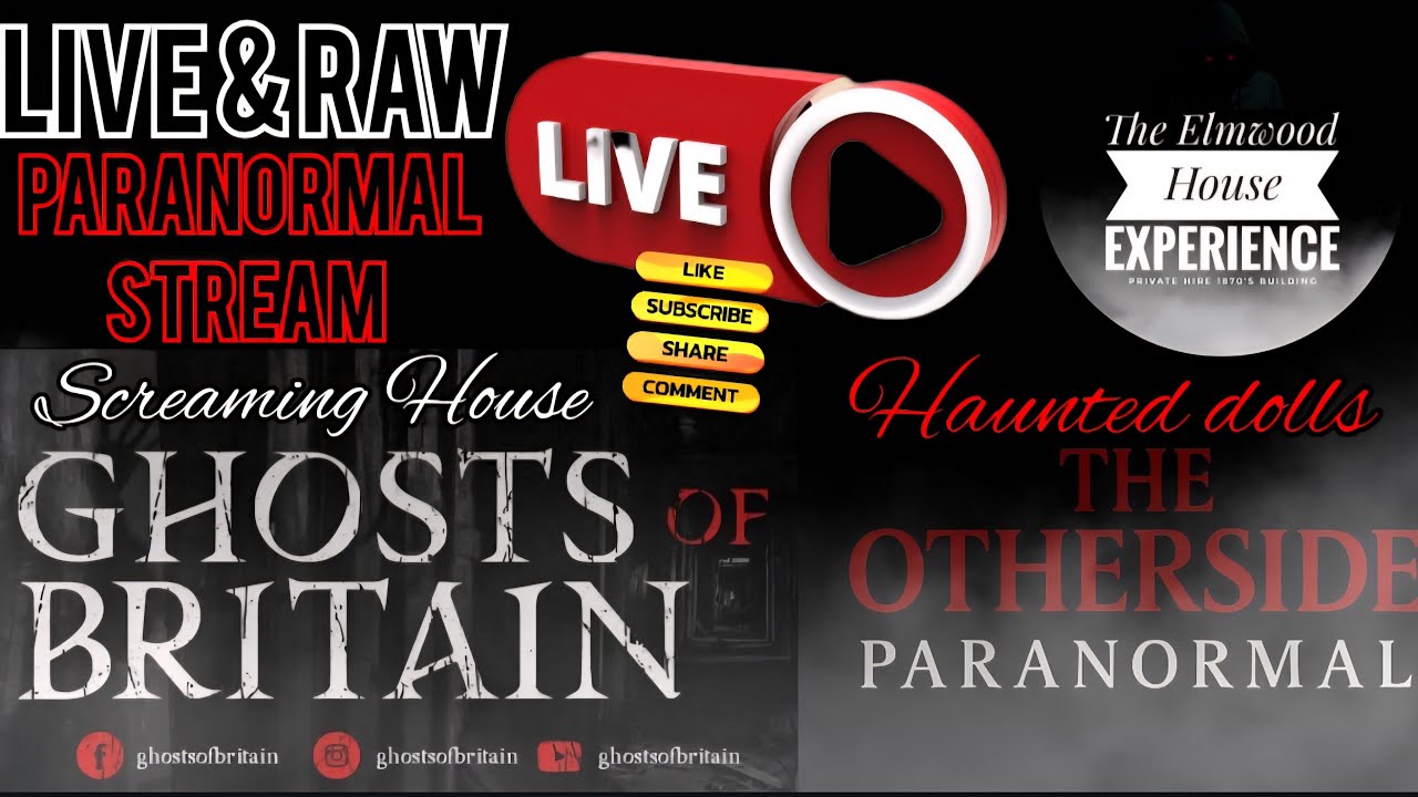 HORROR real live & raw paranormal stream Otherside & GOB project reveal in our SCREAMING HOUSE S20D