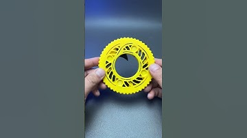 3D Printed toy iris sequential mechanism #3dprinting