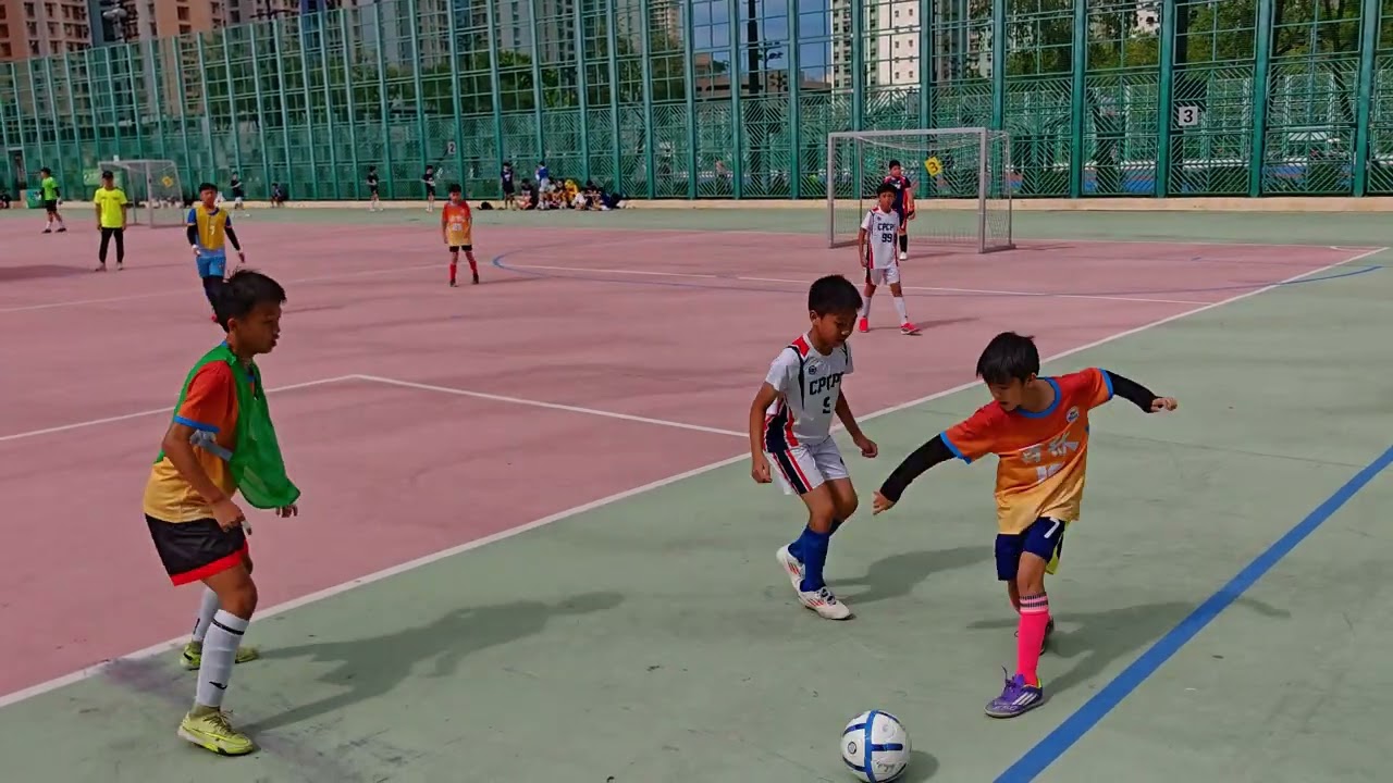 2026-3-1 INFINITY 五人足球賽 小學組 (分組賽) 百欣(橙) vs 青山天主教(白) (6:1)