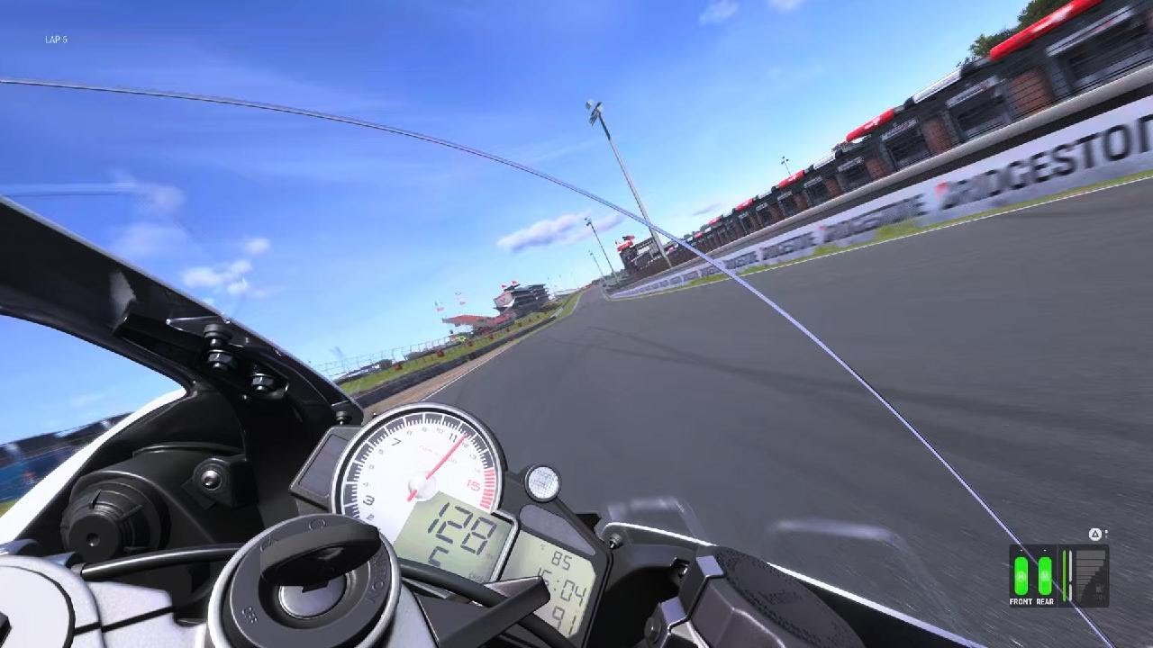 BMW S 1000 RR '08 Brands Hatch laps