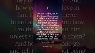 Romans 10:14-15 NLT Will you tell them? #dailyscripture #tellthegoodnews #spreadthegospel
