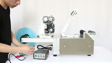 ZONESUN HP-241 Hot Coding Machine Installation And Operation Video