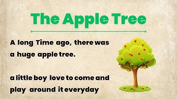Learn English through Story   The apple tree   Level 1