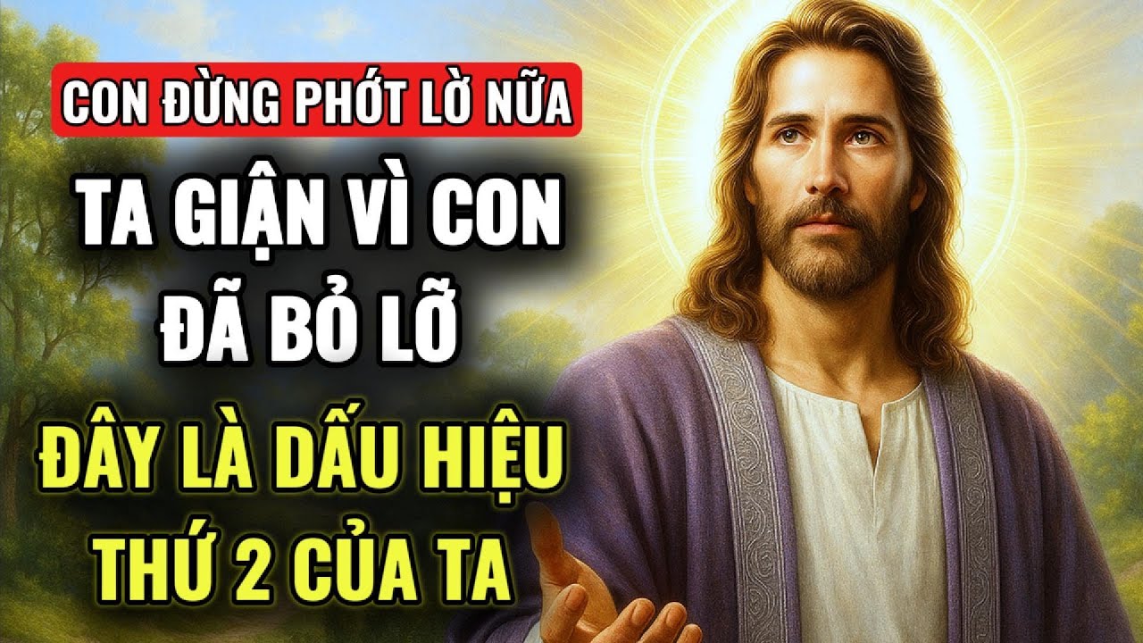 🔴 CON ƠI: ĐÂY LÀ DẤU HIỆU THỨ HAI TA GỬI CHO CON — ĐỪNG BỎ LỠ LẦN NỮA