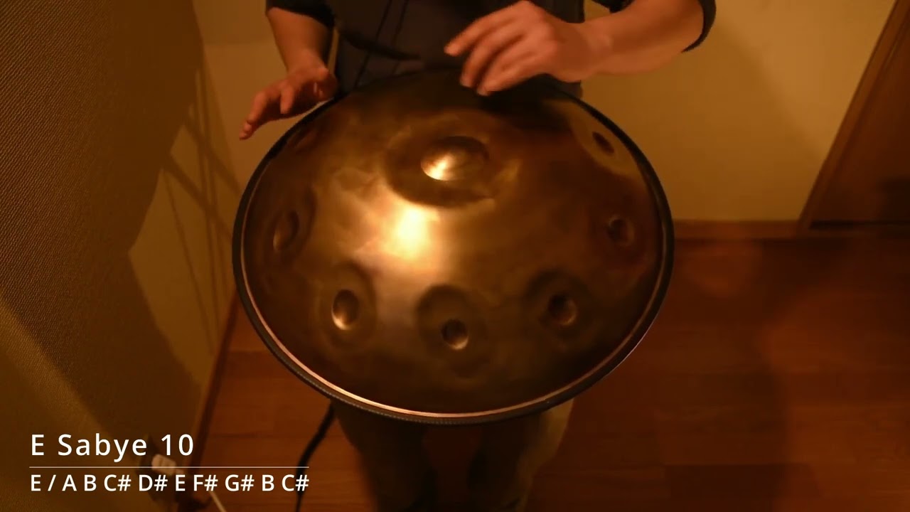 STUDIO WAITA HANDPAN / E Sabye 10 - YouTube