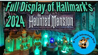 Full Display of Hallmark's Haunted Mansion Storytellers Ornaments With ALL the New 2024 Ornaments!!