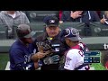 MLB Playback - Batter, Catcher, Umpire get hit compilation