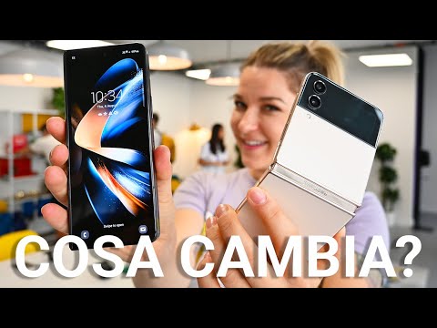 Samsung Galaxy Z Fold 4 e Z Flip 4: primo contatto! COSA CAMBIA?