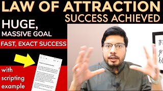 MANIFESTATION #193:  MASSIVE LifeGoal Achieved FAST with Law of Attraction (exact time, exact way)